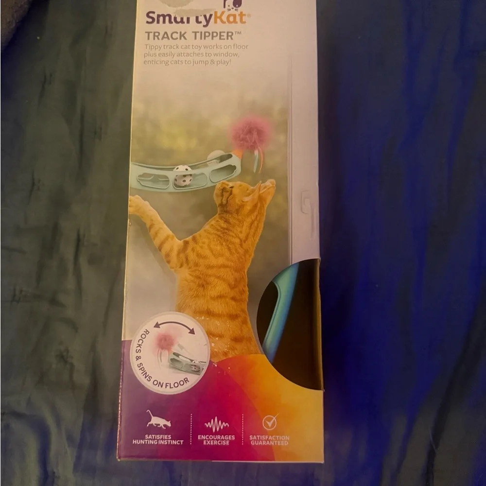 SmartyKat Track Tipper Cat Toy